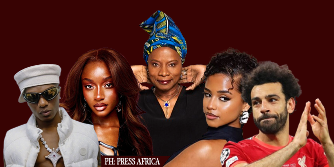 Afrique: les stars en vogue en 2025